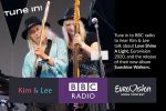Kimberley Rew and Lee Cave-Berry Eurovision 2020 love shine a light radio interviews